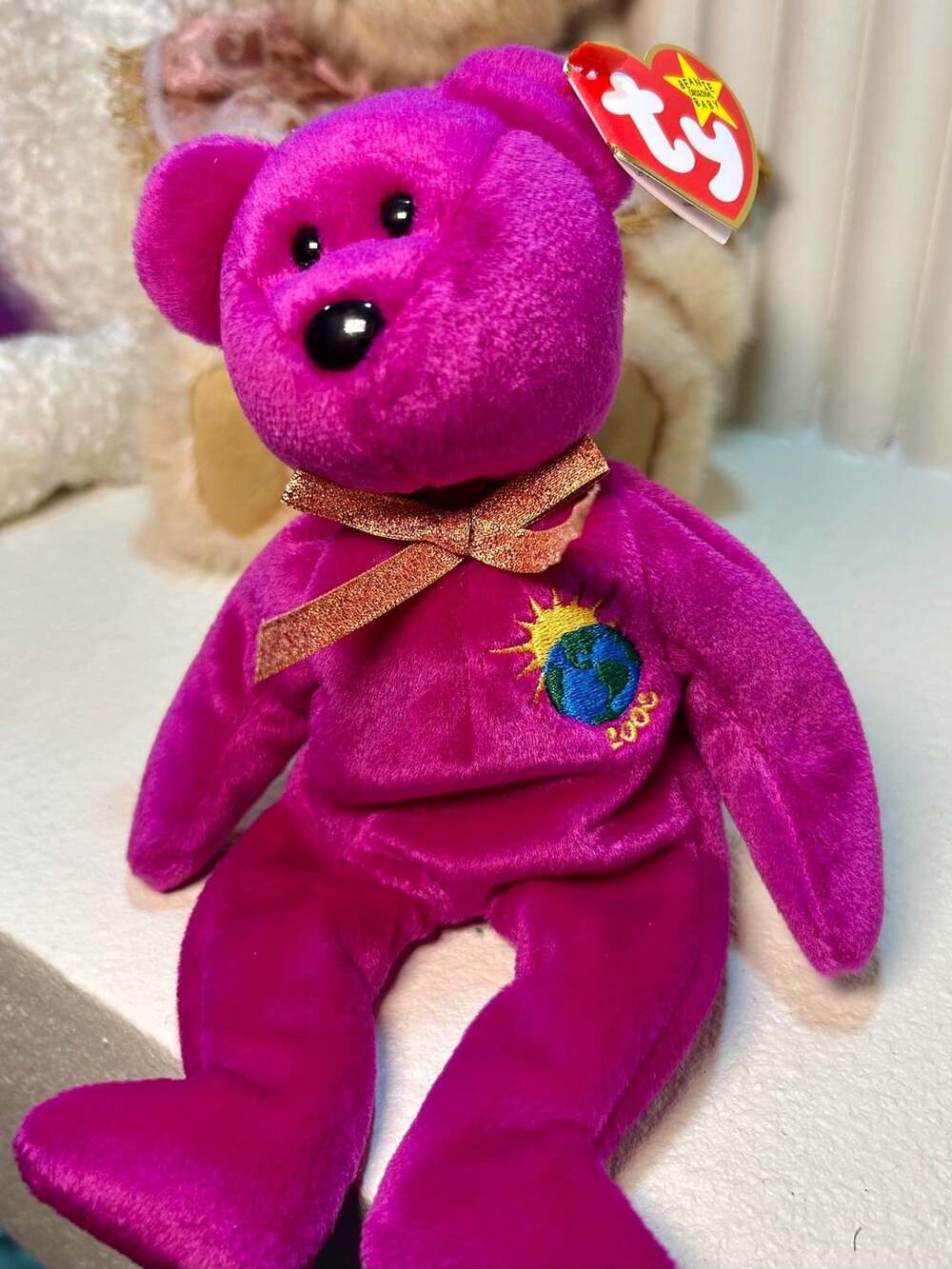 Ty Beanie Babies Millennium Bear